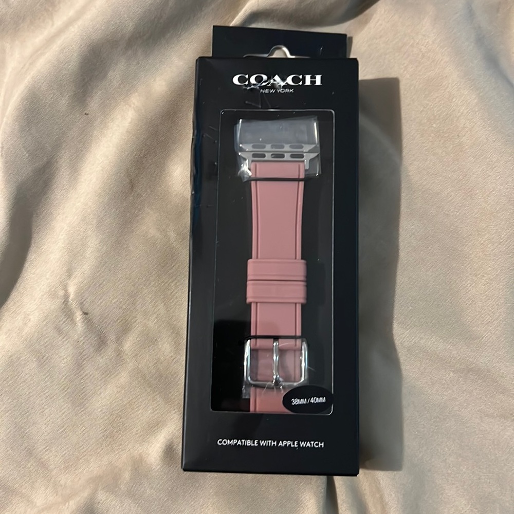 Coach Apple Watch Band